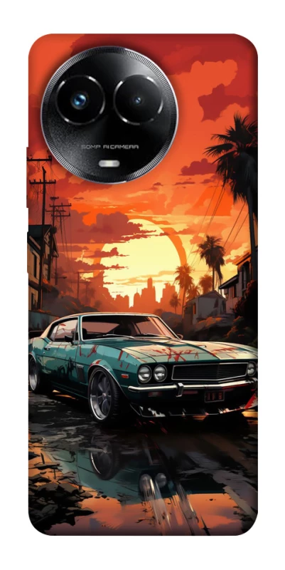 Чохол на Realme C67 4G Car at sunset фото 1 з 1