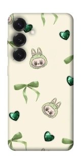 Чехол на Samsung Galaxy S26+ Labubu Green Heart фото 1 из 1