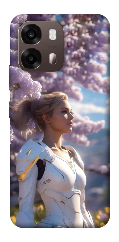 Чохол на Oppo A6 Cyber space girl ver.1 фото 2 з 2
