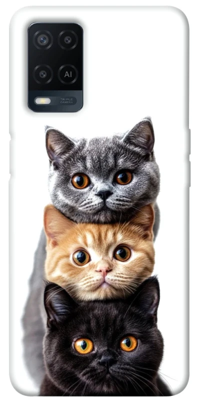 Чохол на Oppo A54 4G Гарні котики фото 1 з 1