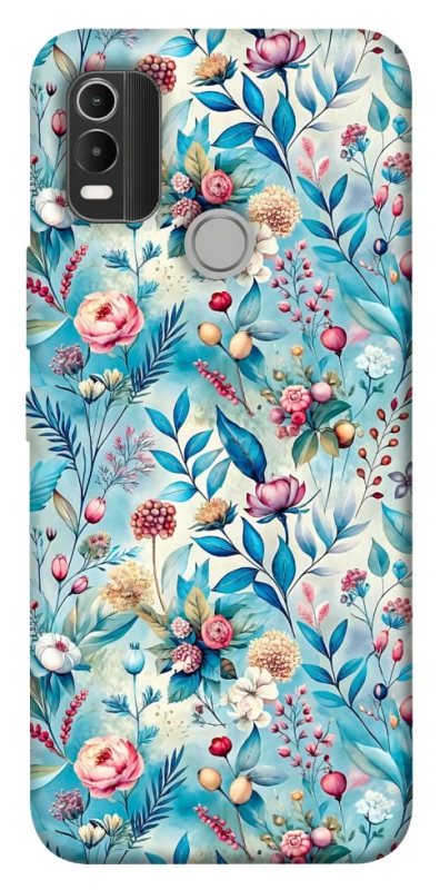 Чехол на Nokia C21 Plus Floral design ver.5 фото 1 из 1