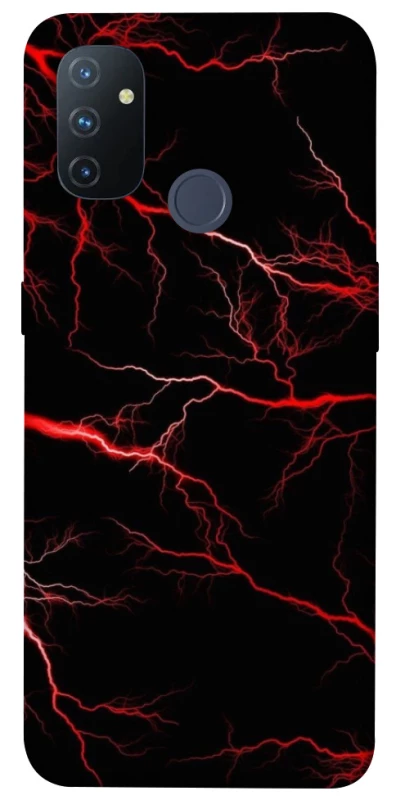 Чехол на OnePlus Nord N100 Красная молния фото 1 из 1