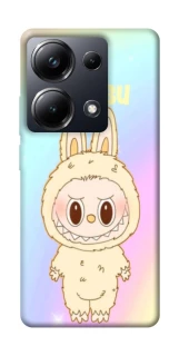 Чохол на Xiaomi Poco M6 Pro 4G Fluffy Rainbow Labubu фото 1 з 1