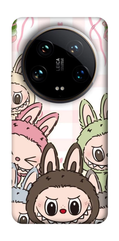 Чохол на Xiaomi 14 Ultra All Labubu 2 фото 1 з 1