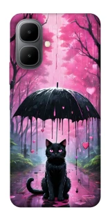 Чохол на Infinix Smart 10 Black cat фото 1 з 1