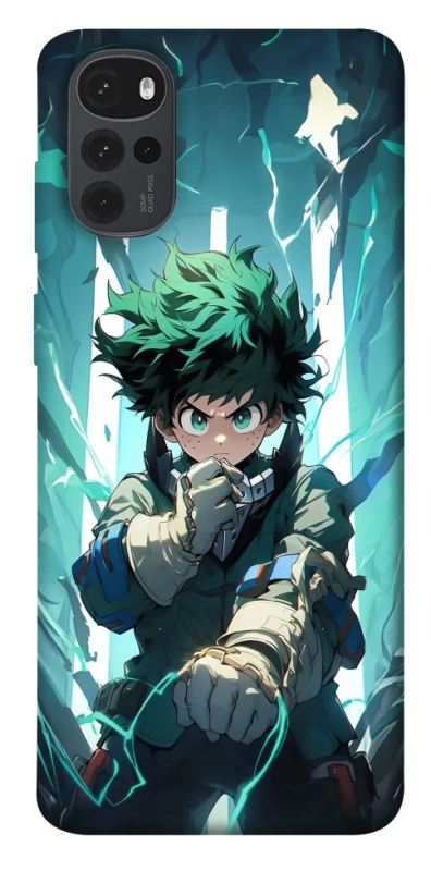 Чехол на Motorola Moto G22 Izuku Midoriya фото 1 из 1