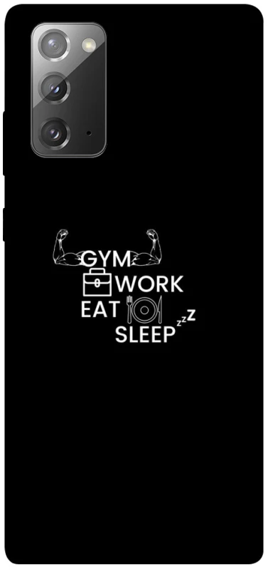Чохол на Samsung Galaxy Note 20 Gym v2 фото 1 з 1