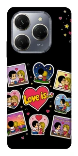 Чехол на TECNO Spark 20 Pro Love is ver.2 фото 1 из 1