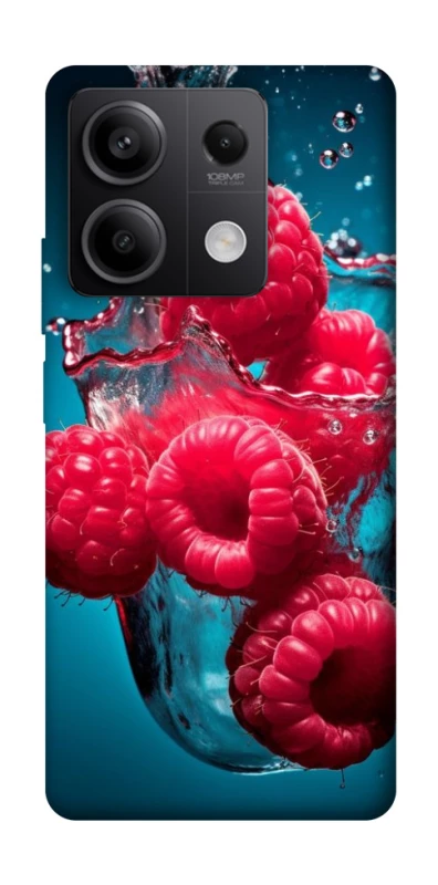 Чехол на Xiaomi Redmi Note 13 5G Малинка в воде фото 1 из 1