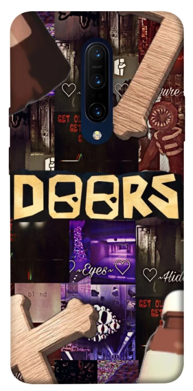 Чохол на OnePlus 7 Pro Roblox doors dark mode фото 1 з 1