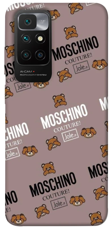 Чохол на Xiaomi Redmi 10 Moschino фото 1 з 1