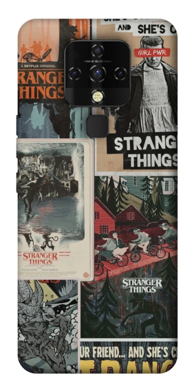 Чохол на TECNO Camon 16 SE Stranger Things ver.15 фото 1 з 1
