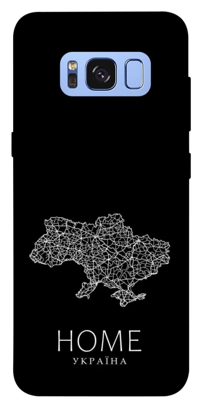 Чохол на Samsung G950 Galaxy S8 Ukraine black map фото 1 з 1