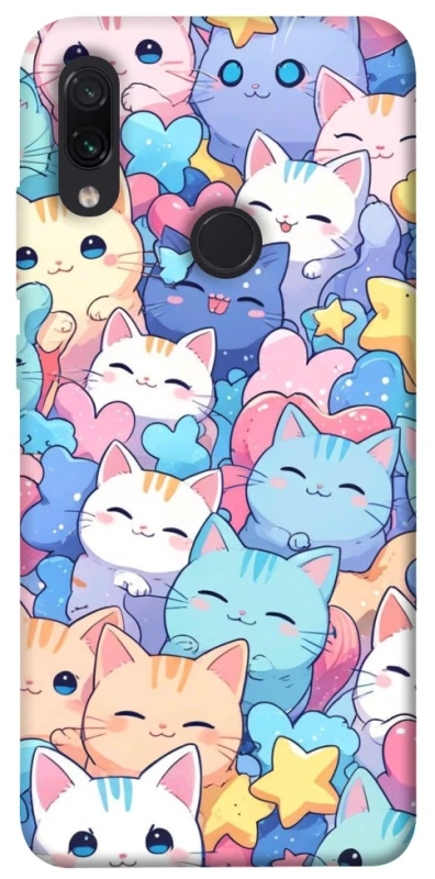 Чехол на Xiaomi Redmi Note 7 / Note 7 Pro / Note 7s Funny Kittens ver.3 фото 1 из 1