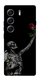 Чехол на Tecno Camon 40 Skeleton vs Rose фото 1 из 1