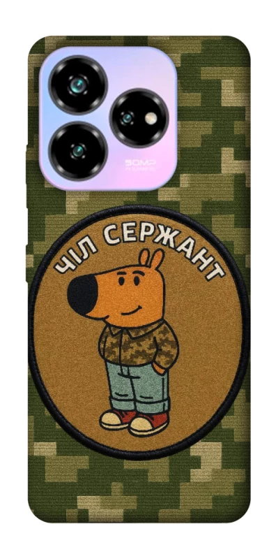 Чехол на ZTE Nubia V60 Desing Чил сержант фото 1 из 1