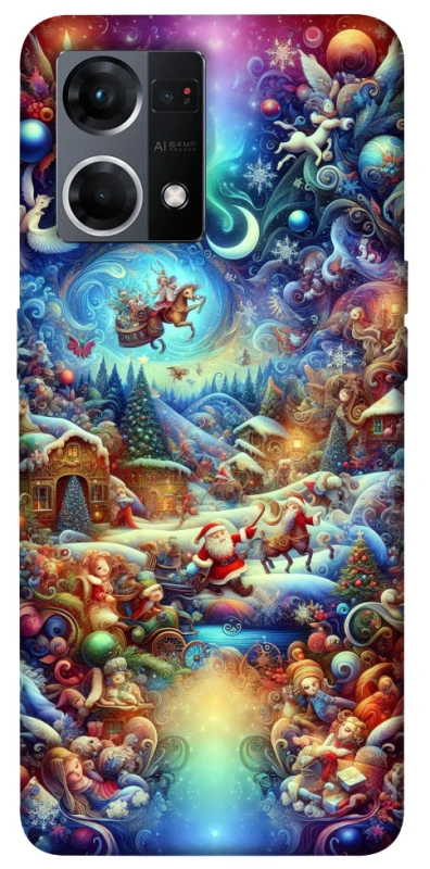 Чехол на Oppo Reno 7 4G Christmas spirit ver.14 фото 1 из 1