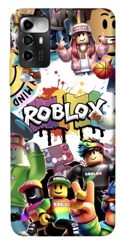 Чохол на ZTE Blade A72 Roblox Characters Collage фото 1 з 1