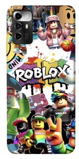 Чехол на ZTE Blade A72 Roblox Characters Collage фото 1 из 1