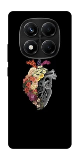 Чохол на Xiaomi Redmi Note 14 Pro 4G Heart with flowers фото 1 з 1