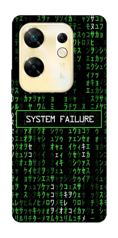 Чехол на Infinix Zero 30 4G Matrix system failure фото 1 Чехол на Infinix Zero 30 4G Matrix system failure фото 1 из 1