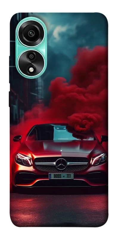 Чехол на Oppo A78 4G Mercedes in smoke фото 1 из 1