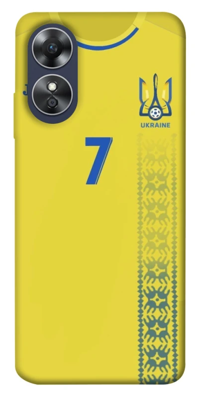 Чохол на Oppo A17 UA-Football ver.3 фото 1 з 1