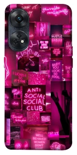 Чехол на Oppo Reno 8T 4G Hot collage ver.7 фото 1 из 1