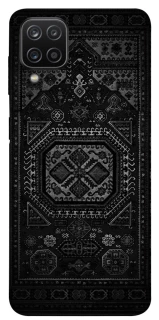 Чехол на Samsung Galaxy A12 Черный ковер фото 1 из 1
