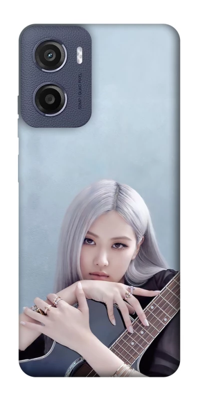 Чехол на Motorola Moto G05 Rosé - BLACKPINK фото 1 из 1