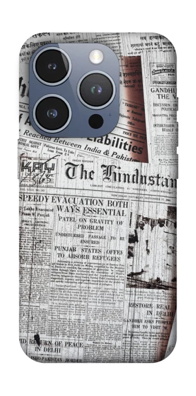 Чехол на Apple iPhone 16 Pro Газеты фото 1 из 1