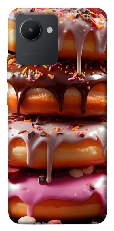 Чохол на Realme C30 Пончики фото 1 з 1