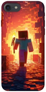 Чехол на Apple iPhone 7 / 8 (4.7") Minecraft adventure фото 1 из 1