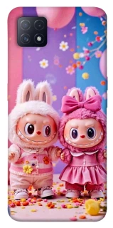 Чехол на Oppo A72 5G / A73 5G Labubu twins ver.2 фото 1 из 1