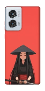 Чехол на Motorola Edge 50 Fusion Red samurai фото 1 из 1
