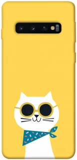 Чехол на Samsung Galaxy S10 Кот-муркот фото 1 из 1