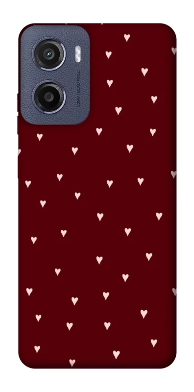 Чохол на Motorola Moto G05 Smal hearts фото 1 з 1