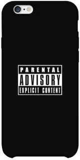 Чехол на Apple iPhone 6/6s plus (5.5") Parental Advisory Label фото 1 из 1