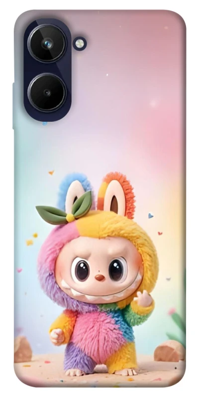 Чохол на Realme 10 4G Labubu colored фото 1 з 1