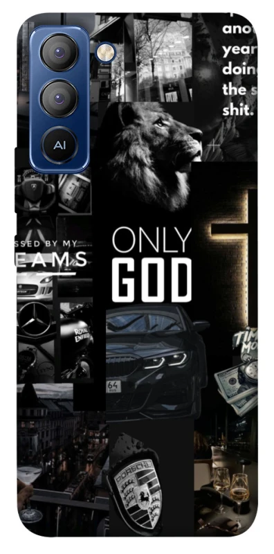 Чехол на TECNO Pop 5 LTE Only God фото 1 из 1