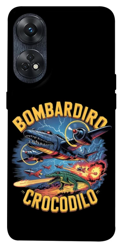 Чехол на Oppo Reno 8T 4G Bombardino Crocodilo v2 фото 1 из 1