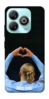 Чехол на ZTE Blade A75 4G Erling Haaland V2 фото 1 из 1