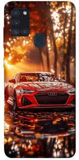 Чехол на Samsung Galaxy A21s Audi at sunset фото 1 из 1
