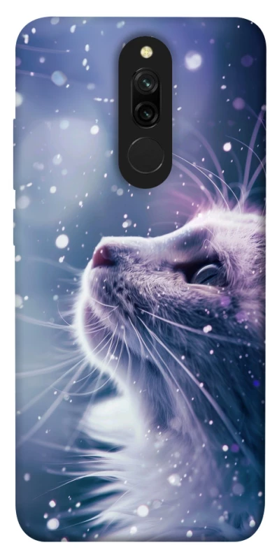 Чехол на Xiaomi Redmi 8 Snow cat фото 1 из 1