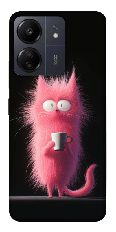 Чехол на Xiaomi Poco C65 Розовый котёнок фото 1 из 1