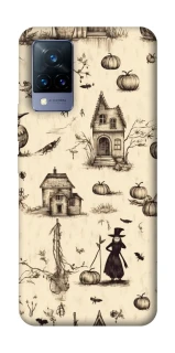 Чехол на Vivo V21 Halloween aesthetic ver.1 фото 1 из 1