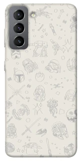 Чохол на Samsung Galaxy S21 FE Star Wars background ver.1 фото 1 з 1