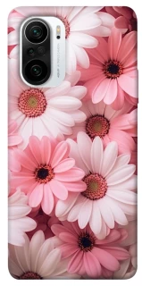 Чехол на Xiaomi Redmi K40 / K40 Pro / K40 Pro+ / Poco F3 Розовые цветы v2 фото 1 из 1