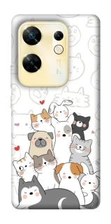 Чохол на Infinix Zero 30 4G Funny Pets фото 1 з 1