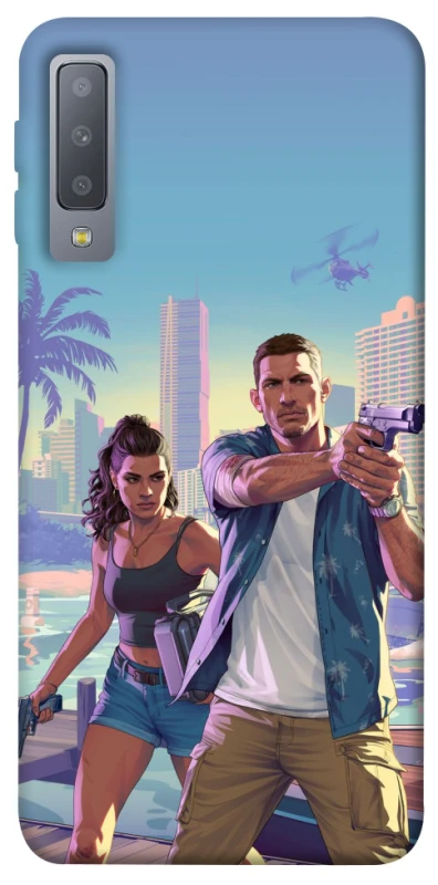 Чехол на Samsung A750 Galaxy A7 (2018) GTA фото 1 из 1